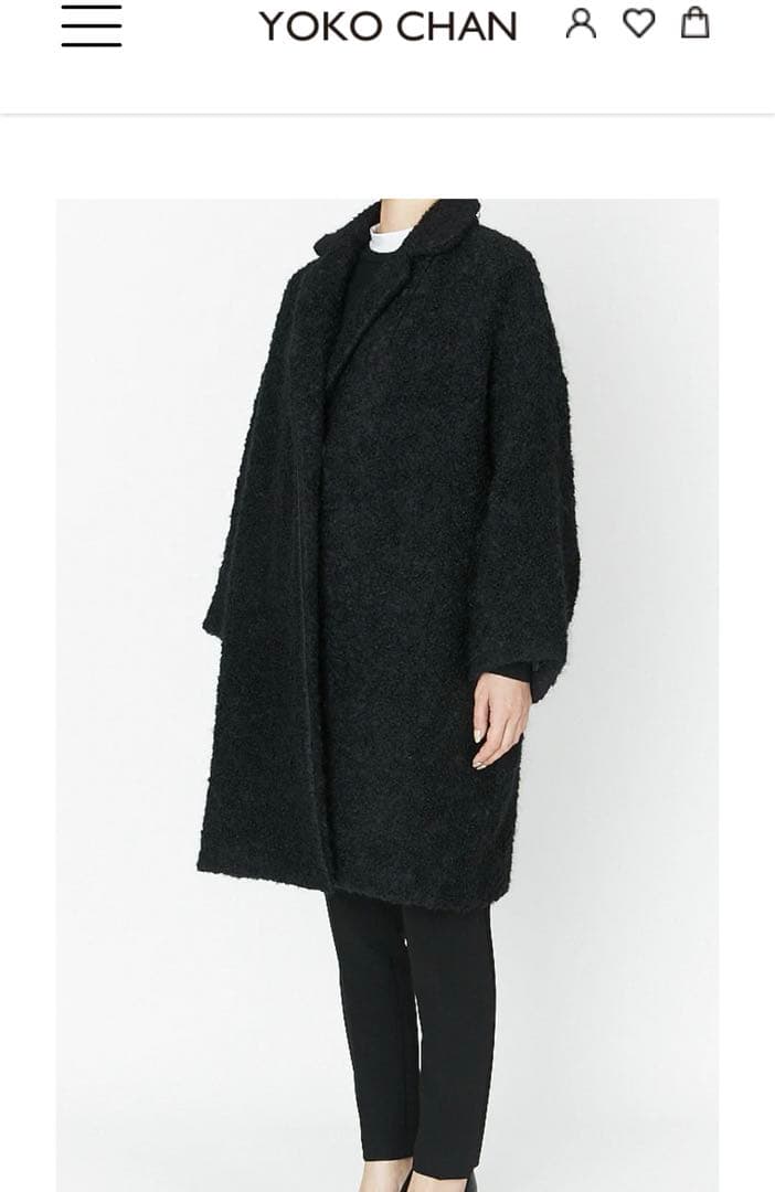 新品タグ付き　ヨーコチャン　バックパールコート