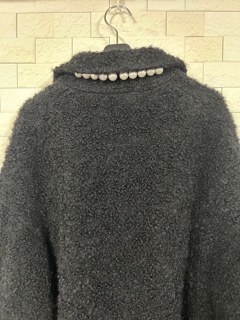 新品タグ付き　ヨーコチャン　バックパールコート