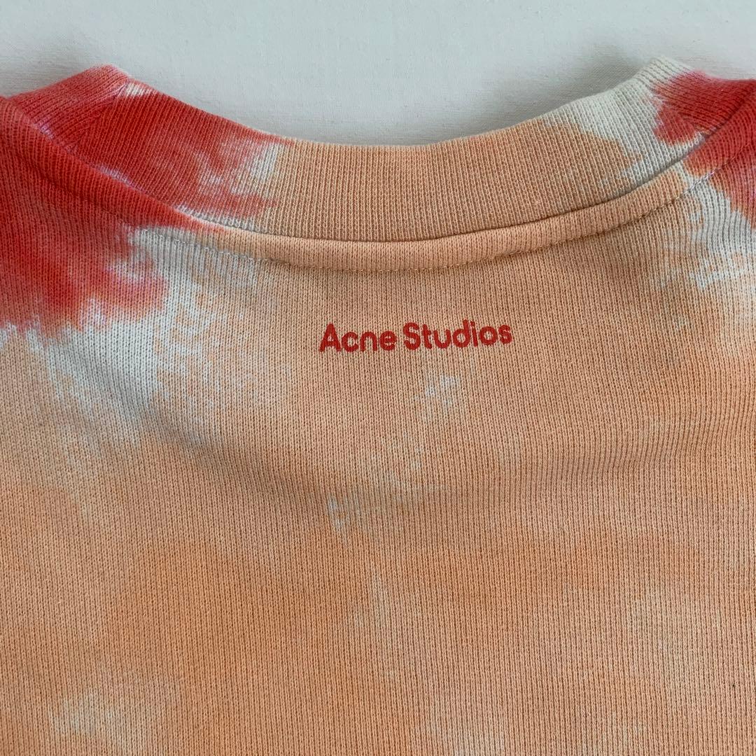 acne studios タイダイ　ハート　スウェット
