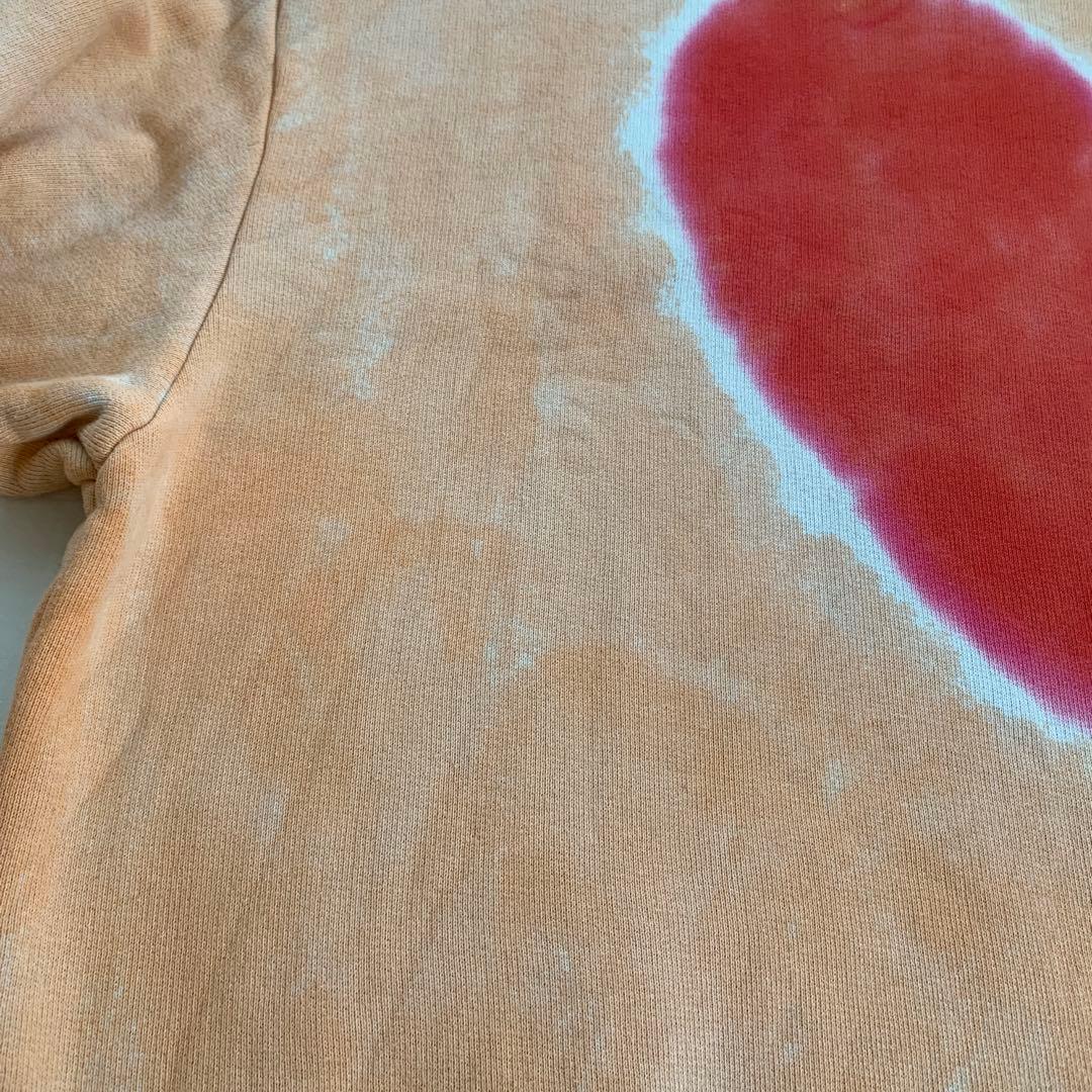 acne studios タイダイ　ハート　スウェット