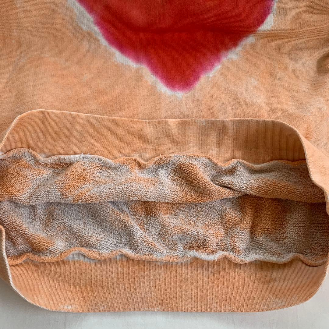 acne studios タイダイ　ハート　スウェット