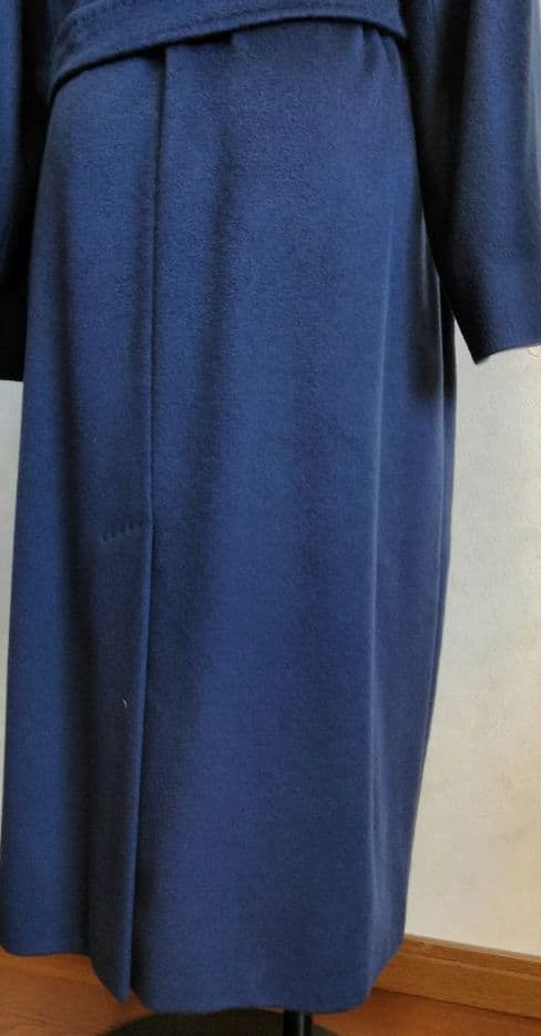 マックスマーラ　ウィークエンド　ダークブルー ロングコート 40　レディース