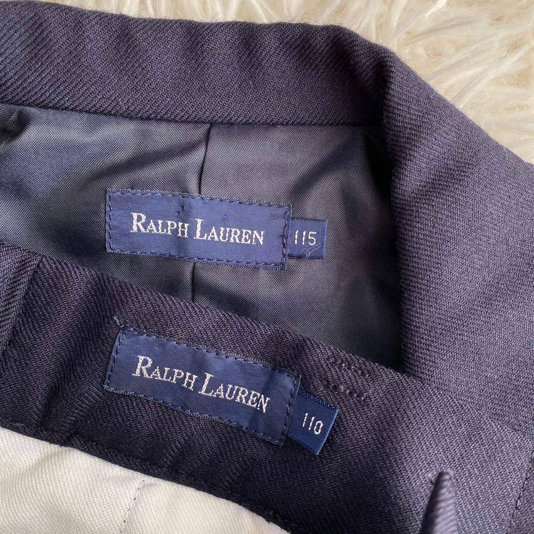 ラルフローレン　4点セット　フォーマル　115 スーツ　紺ブレ　蝶ネクタイ