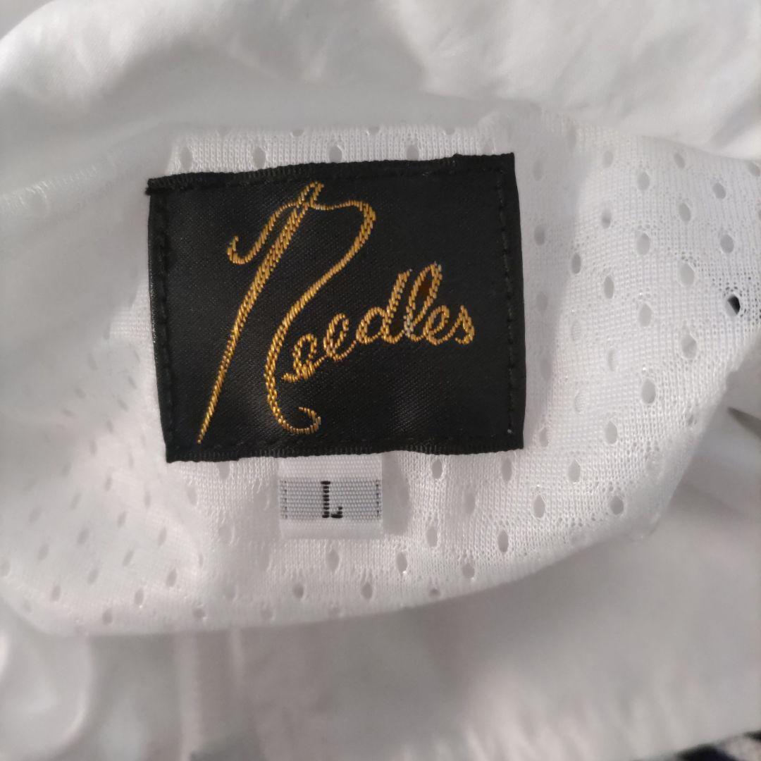 Needles セットアップ ホワイト×パープル L/M 美品