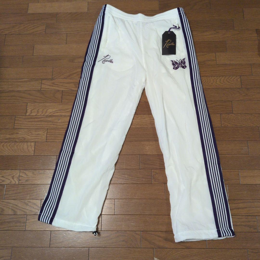 Needles セットアップ ホワイト×パープル L/M 美品