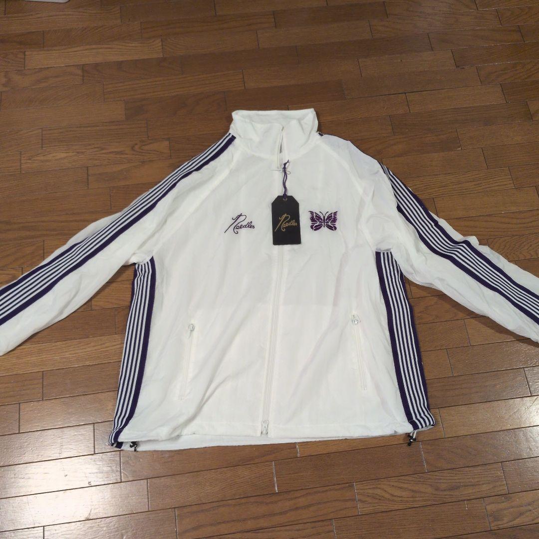 Needles セットアップ ホワイト×パープル L/M 美品