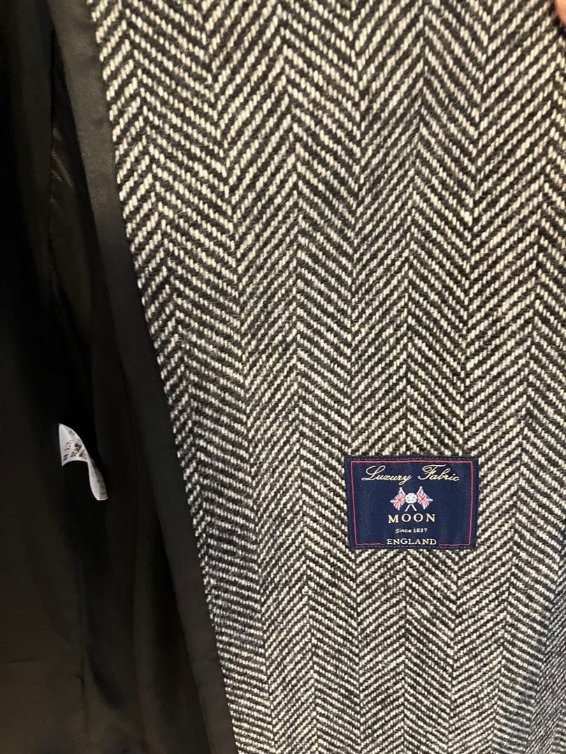 STUDIO NICHOLSON ヘリンボーンチェスターコート S 早い者勝ち‼️