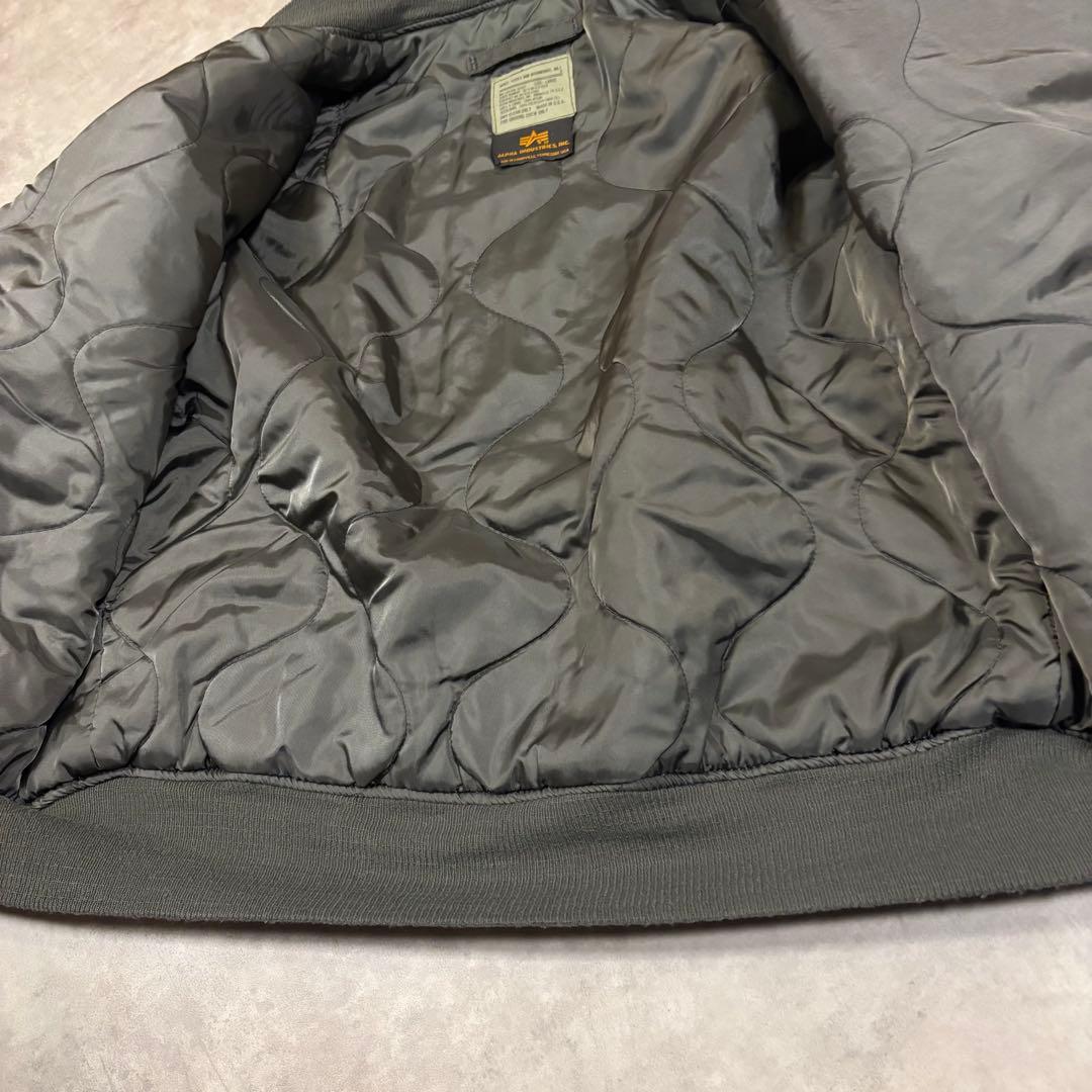USA製 ALPHA MA-1 flight jacket L