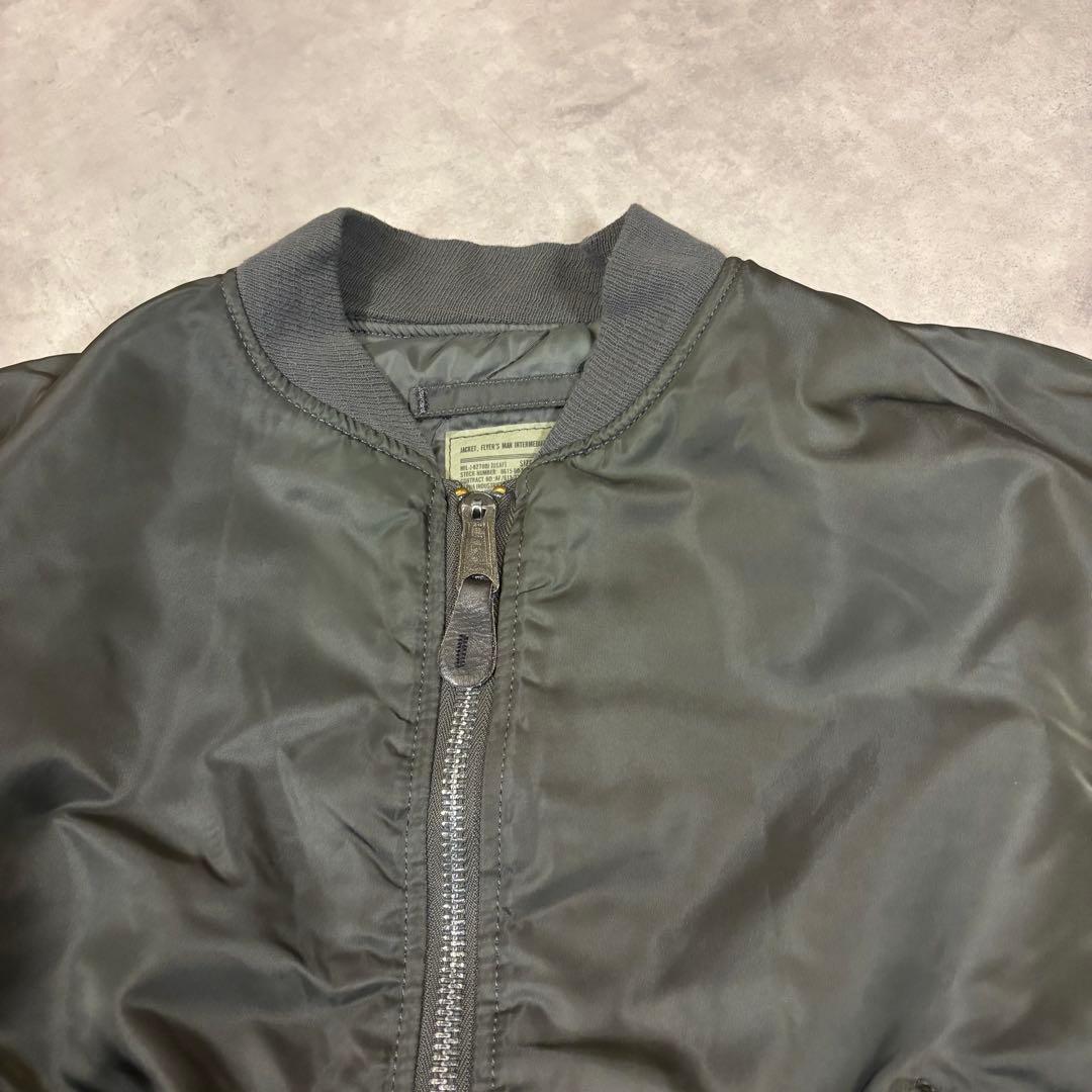 USA製 ALPHA MA-1 flight jacket L