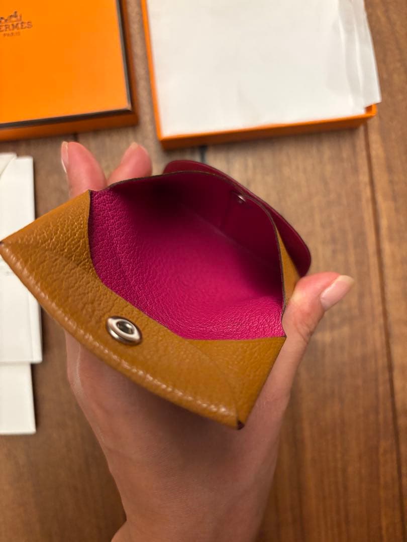 HERMES エルメス バスティア ケース ミニ財布