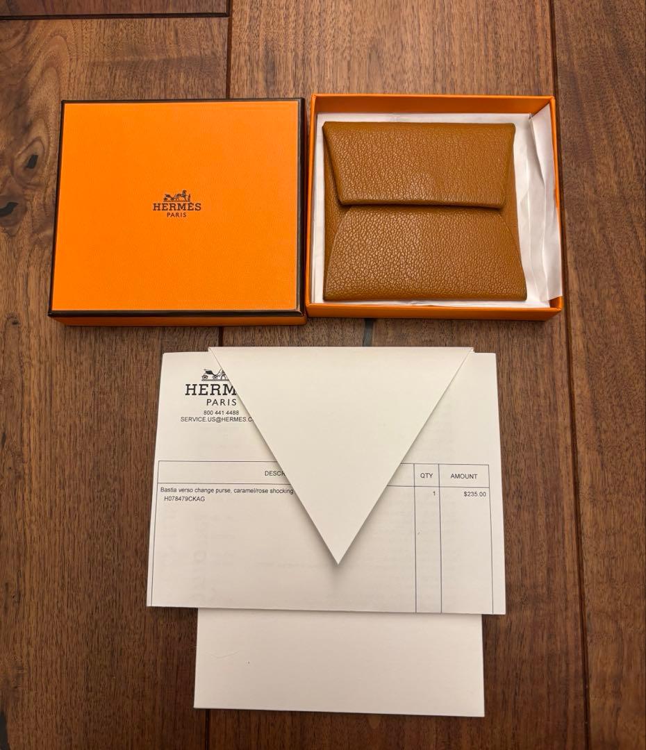 HERMES エルメス バスティア ケース ミニ財布