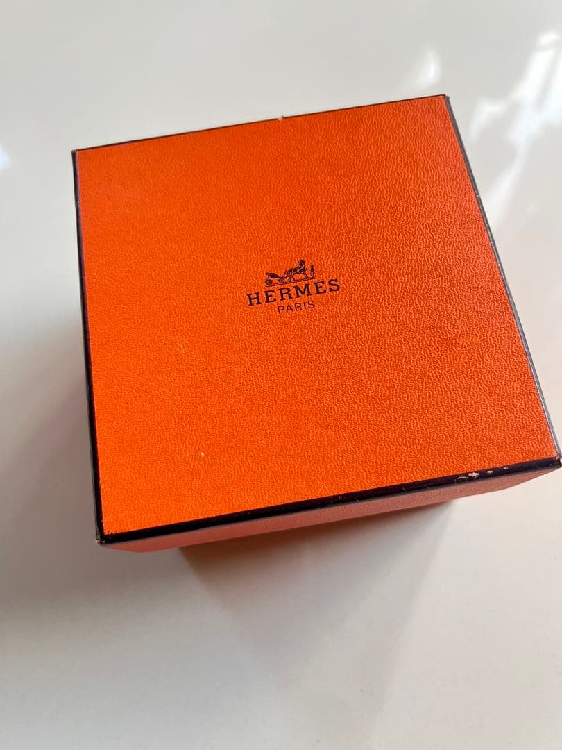 美品　HERMES TAI 710 タンデム　ブラックレザー時計