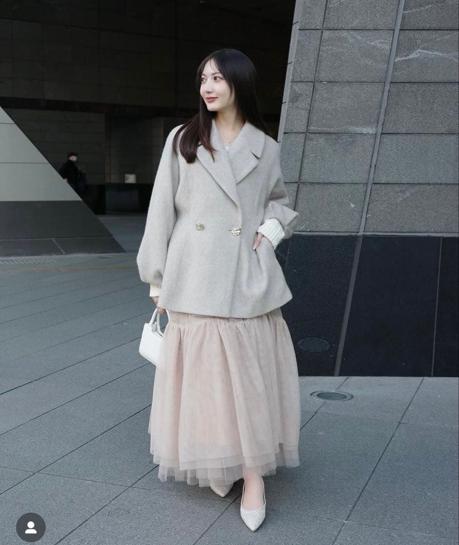 【新品】orgue❤️Shaggy middle coat