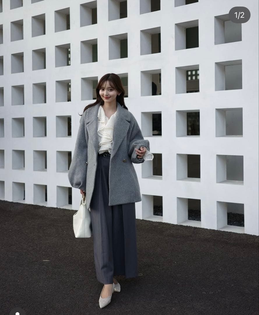 【新品】orgue❤️Shaggy middle coat