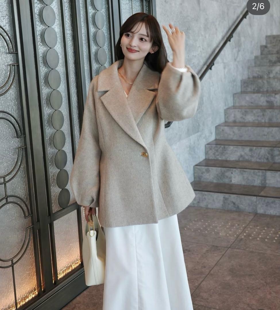 【新品】orgue❤️Shaggy middle coat