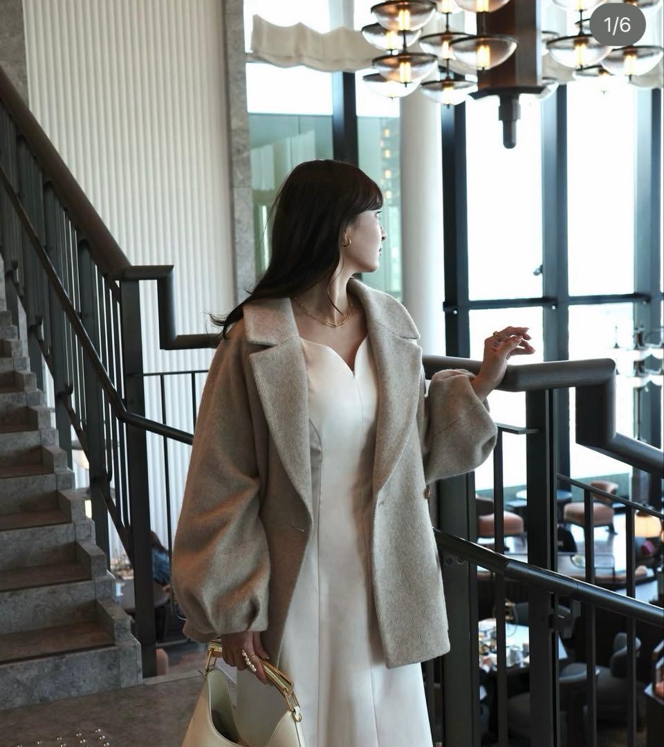 【新品】orgue❤️Shaggy middle coat