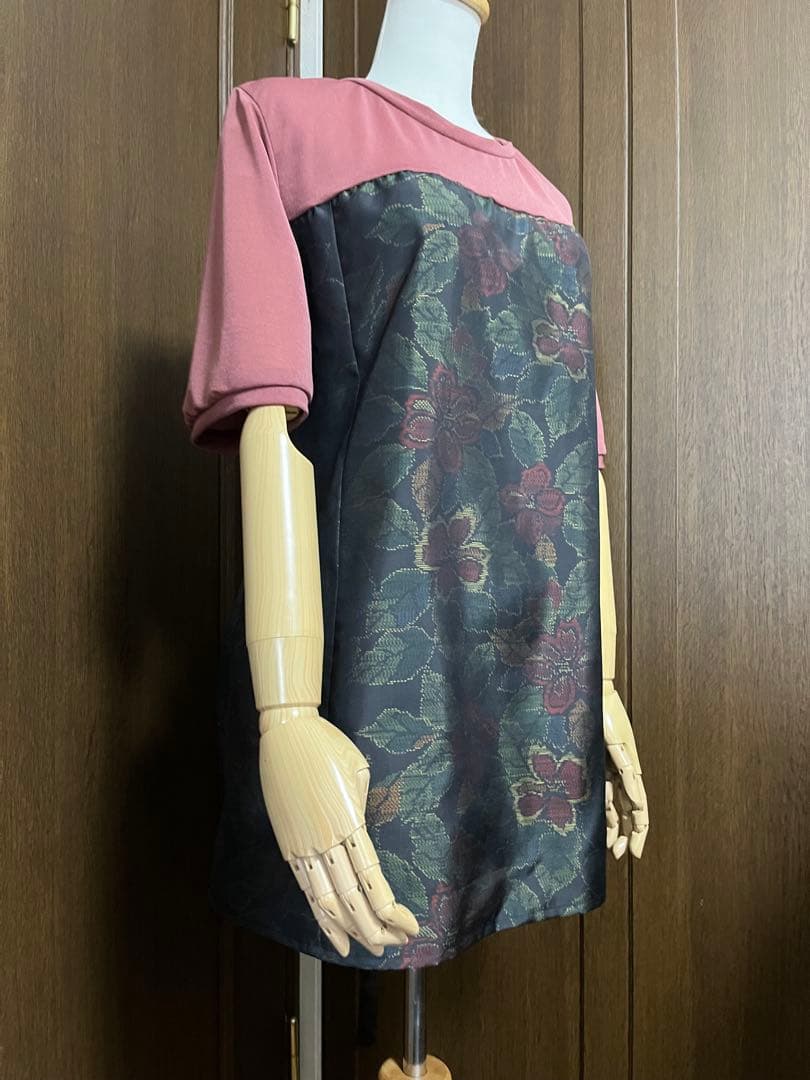 みふた様、専用【731】チュニック【732】着物リメイク 大島紬　チュニック