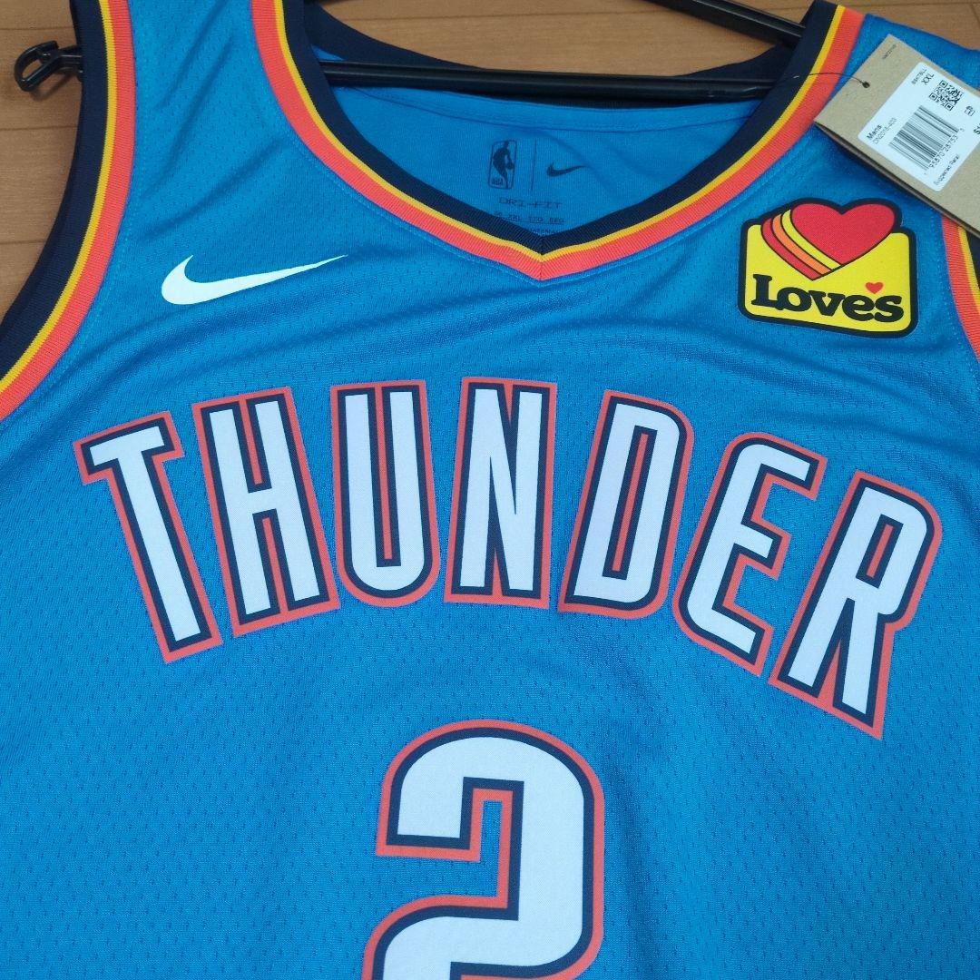 新品タグ付　オクラホマシティサンダー　アレクサンダーオーセンティックユニフォーム