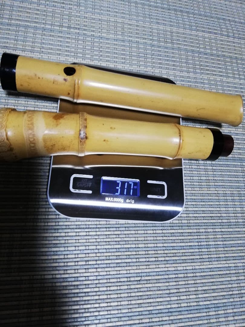 尺八本体 竹製 5穴49㌢1.6寸