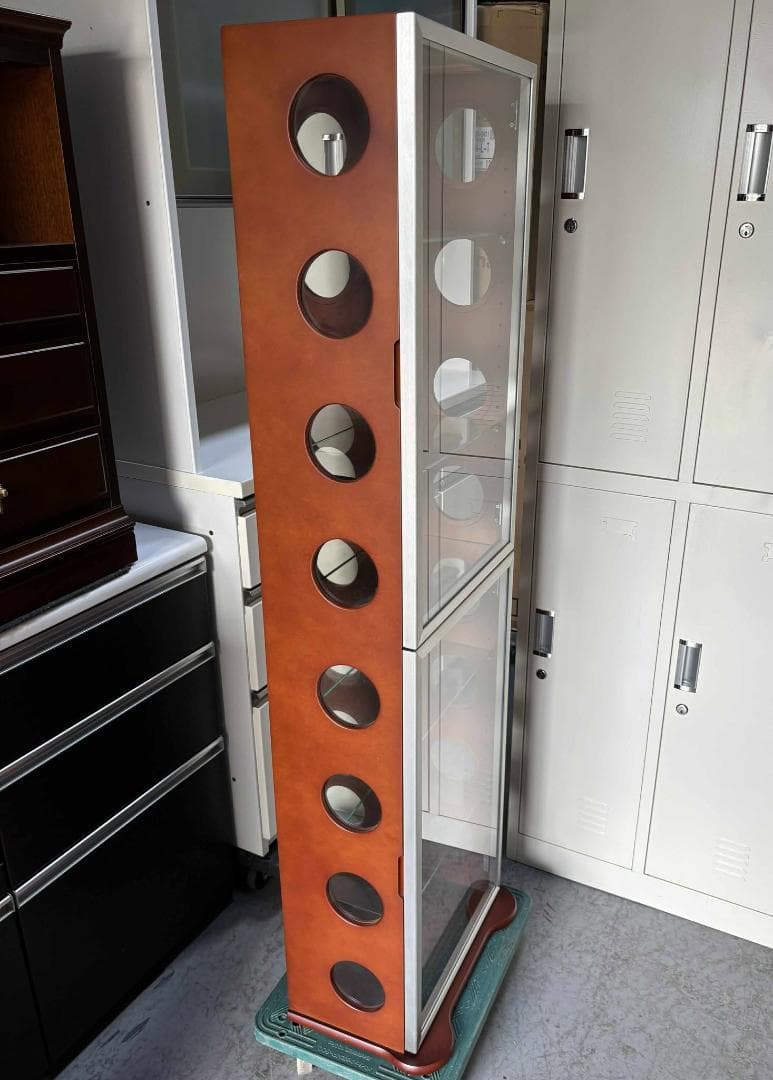 ra2005 カルトーネコレクションケースガラスケースミラー付き幅41cm