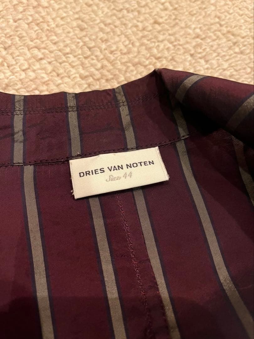 Dries Van Noten ストライプ セットアップ スーツ