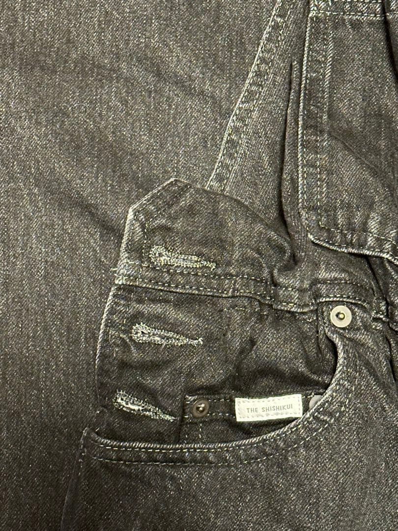 【THE SHISHIKUI】 Jumpsuit / black【新品・未使用】