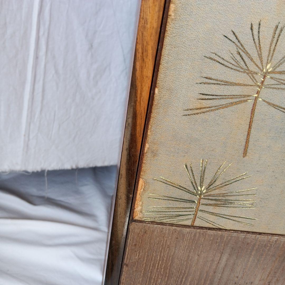 和風木製収納キャビネット 中型