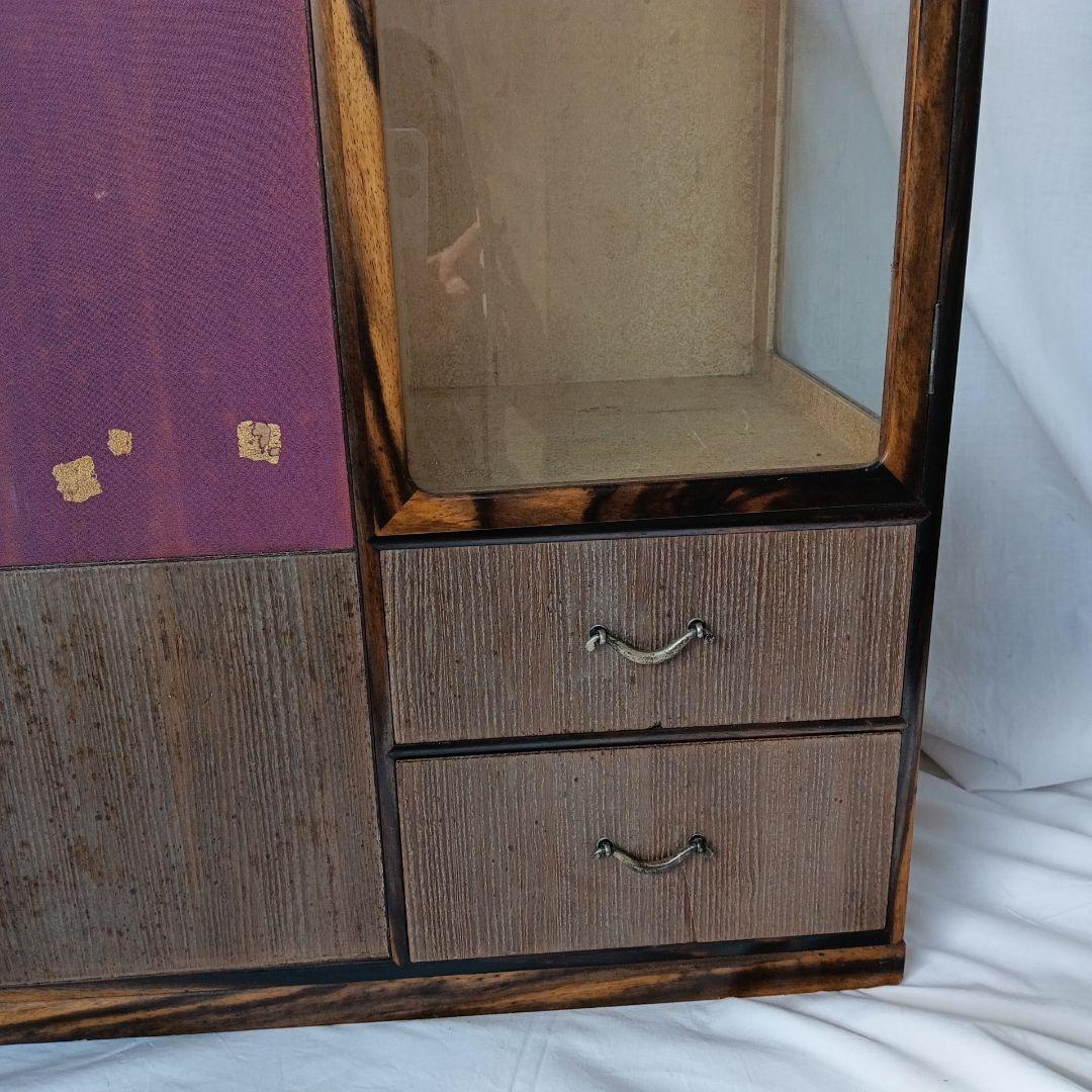 和風木製収納キャビネット 中型