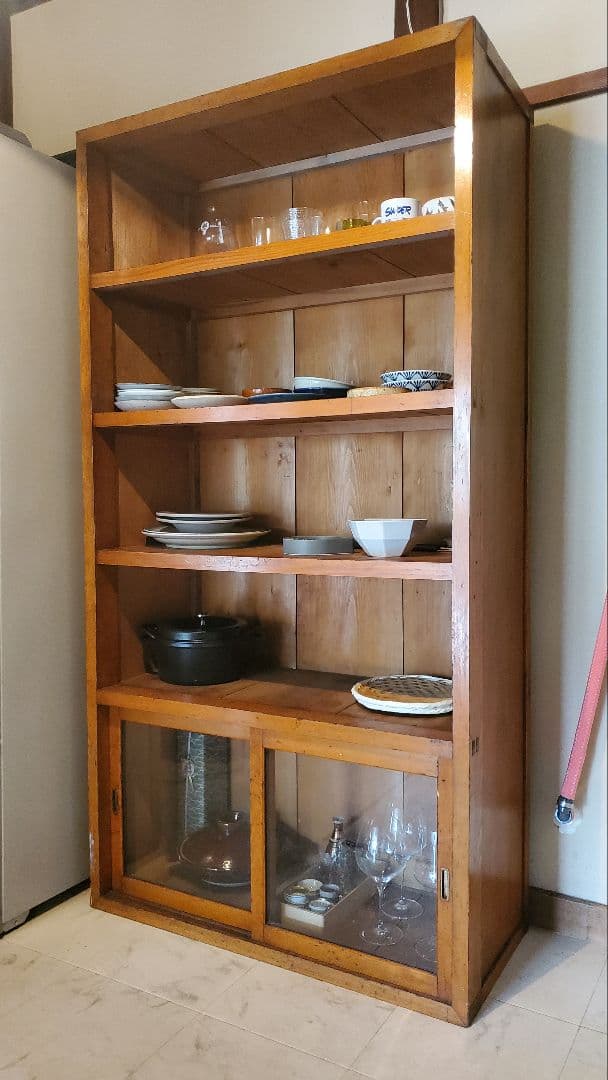 古道具 食器棚