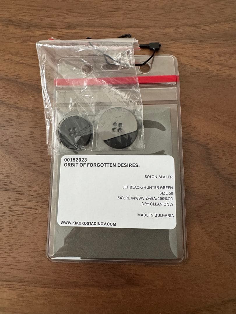 KIKO KOSTADINOV テーラードジャケット 50