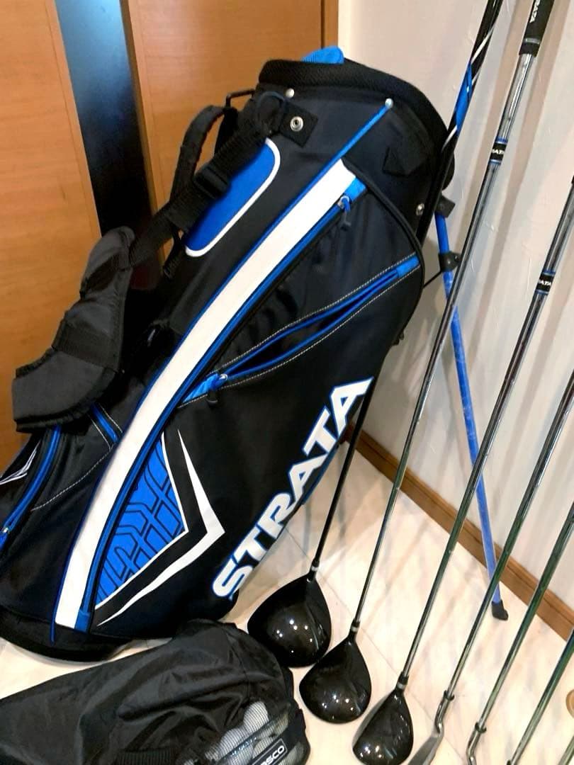 希少　左　レフティ　キャロウェイ　ストラータ　ゴルフクラブ 本格フルセット