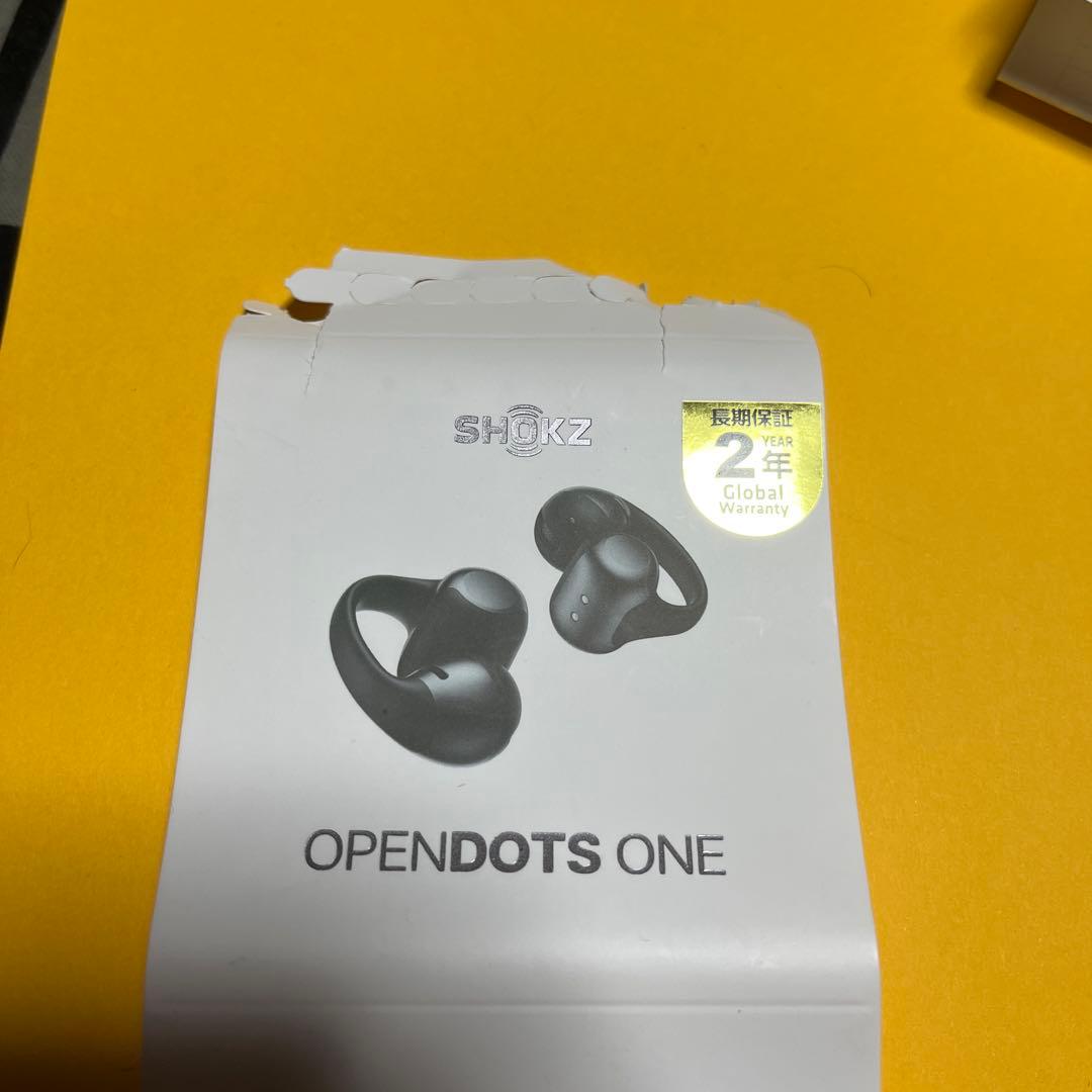 SHOKZ OPENDOTS ONE ブラック