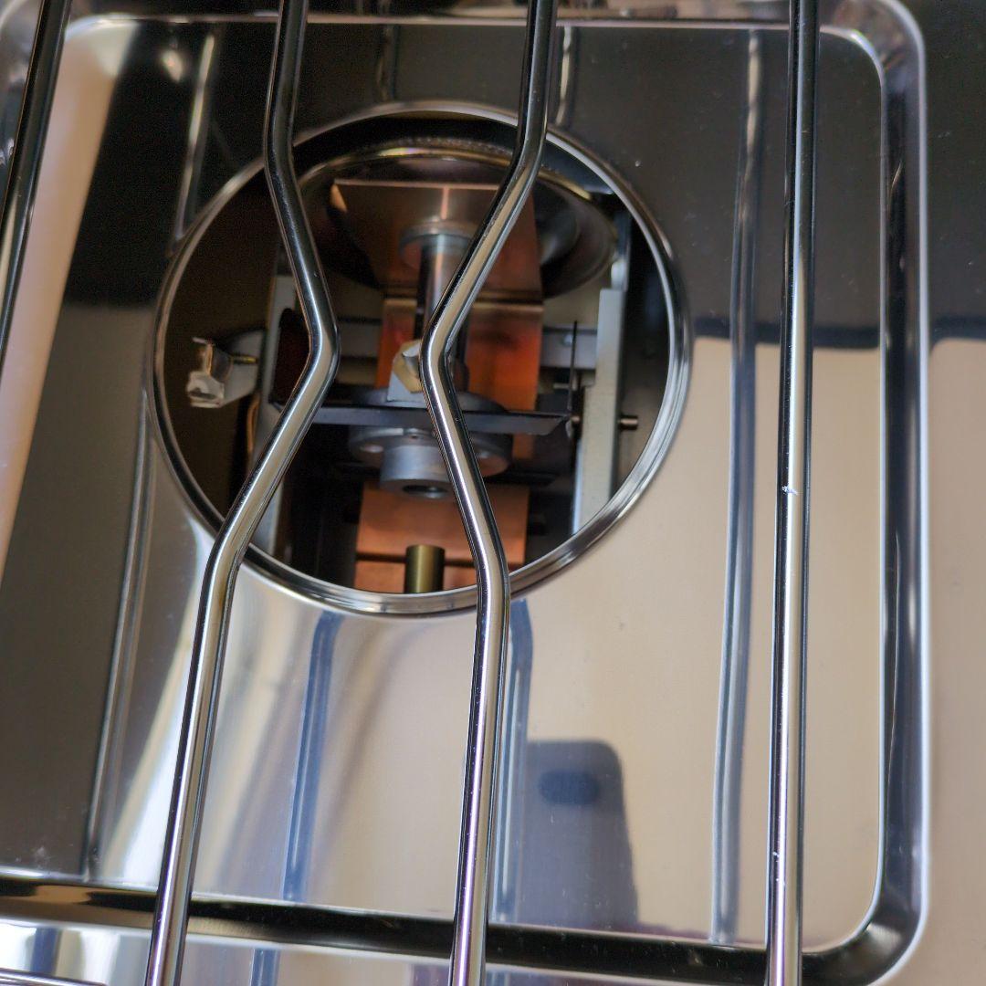 ユニフレームツーバーナーコンロ WINDALP収納バッグ＆網、竹串付き