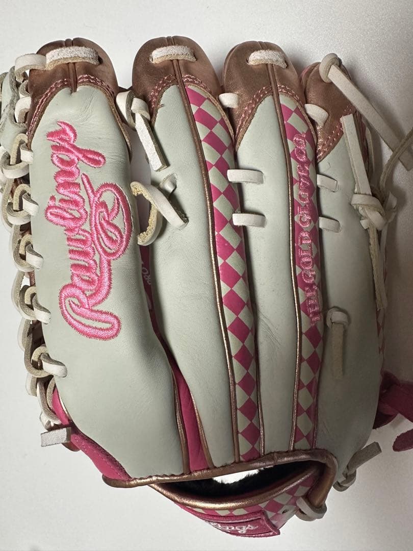 ローリングス　HOH 外野用グローブ　ピンク