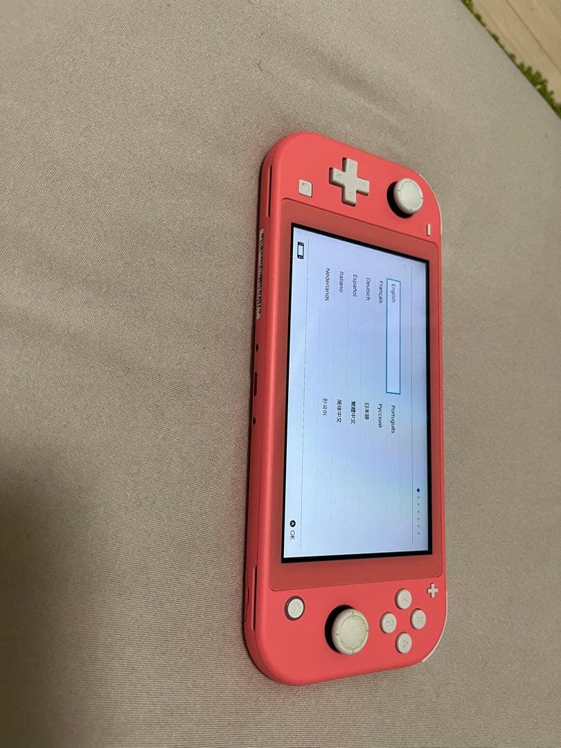 Nintendo Switch Lite コーラルピンク 本体 スイッチライト