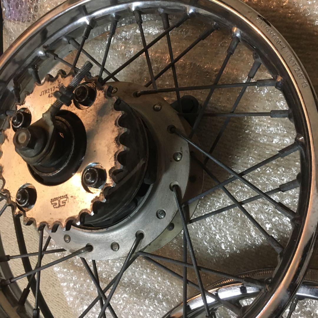 スーパーカブ　ホイールセット