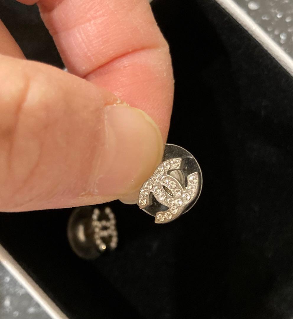 最終価格 CHANEL CCロゴピアス シルバー