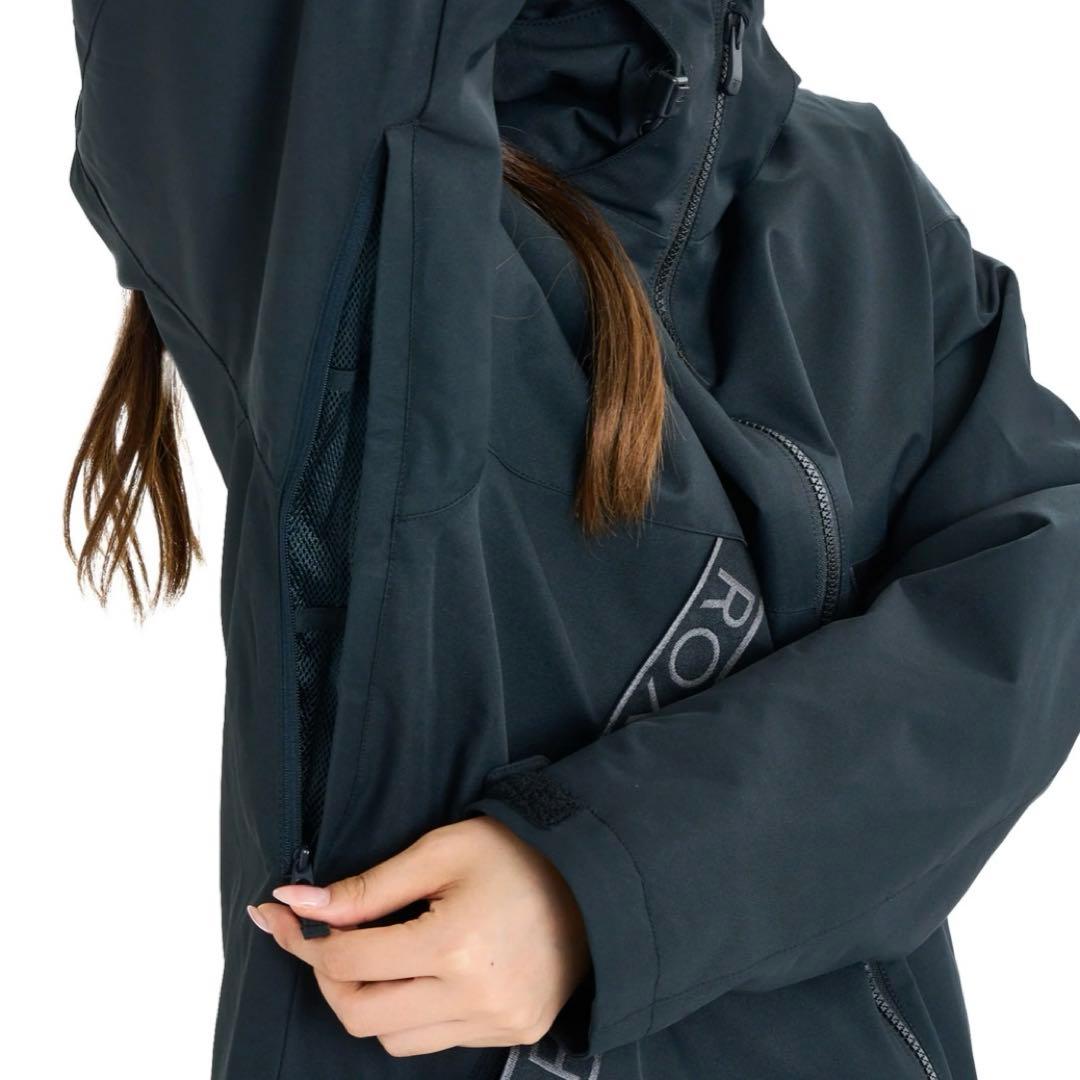 ROXY ブラック スノーボードジャケット