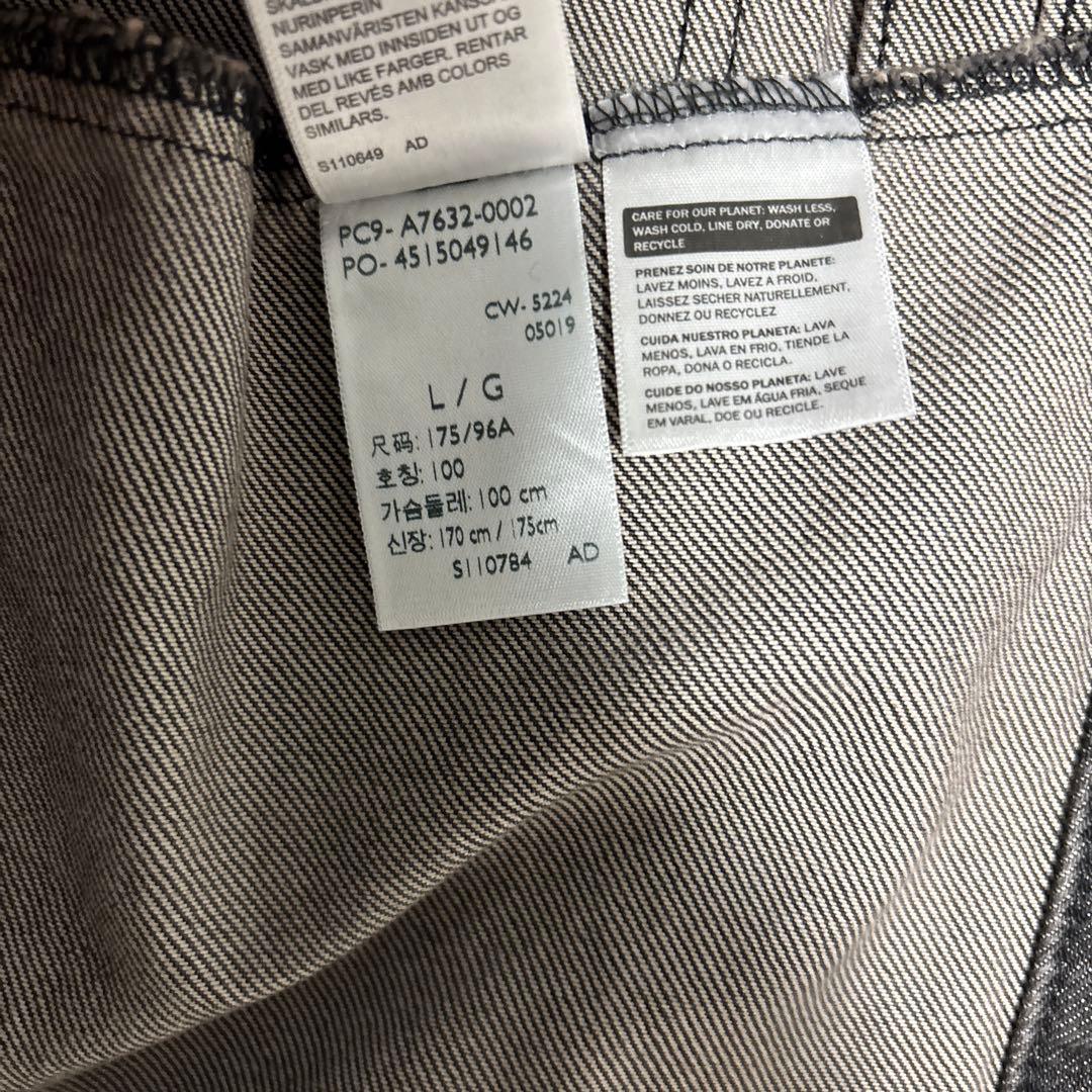 Levi Strauss & Co. ダークグレー　ブラック　デニムジャケット