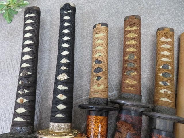 L*e様 16FF3008 模造刀 日本刀 模擬刀 刀剣まとめて9本