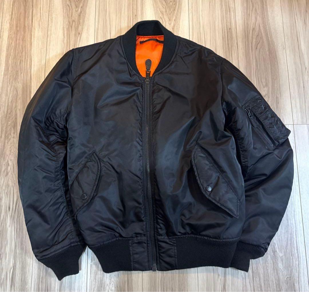 k*様 AVIREX MA-1 フライトジャケット ブラック　最安値