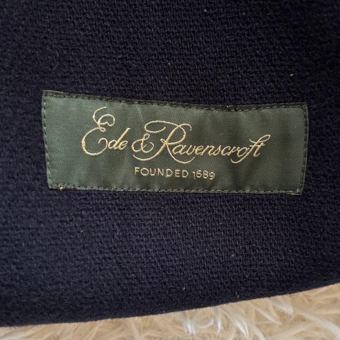 LONDON TRADITION✖️EDE & RAVENSCROFTダッフル 紺