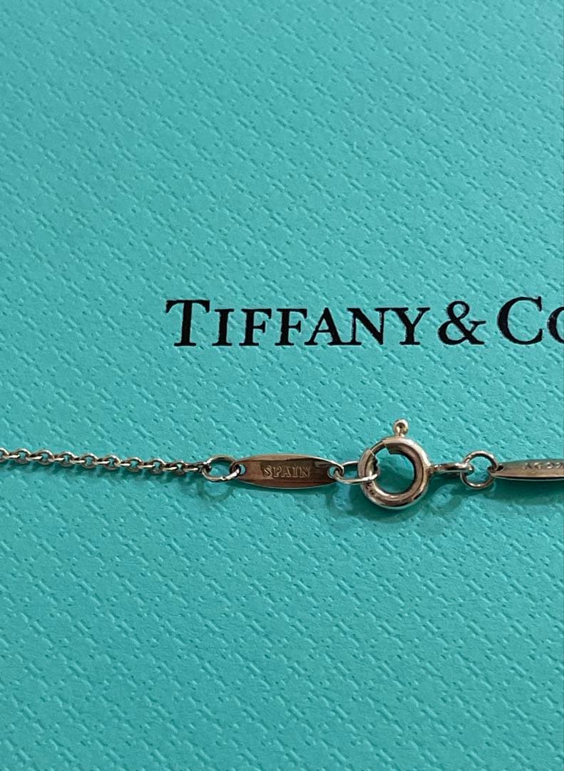 Tiffany& Co.バイザヤードシングルダイヤモンドネックレス　一粒ダイヤ