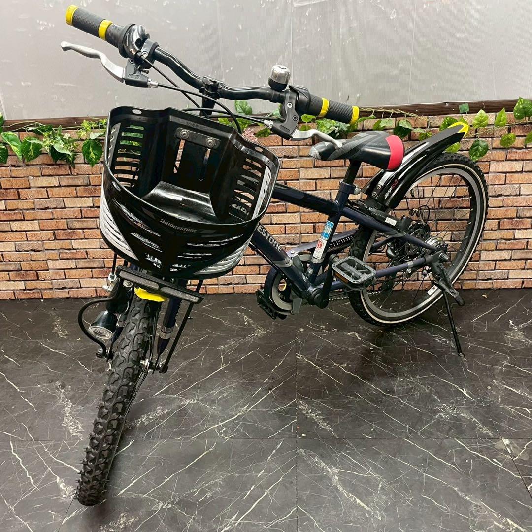 引取り価格【69】子供用自転車 子供車 ブリヂストン CFJ 紺色 22インチ