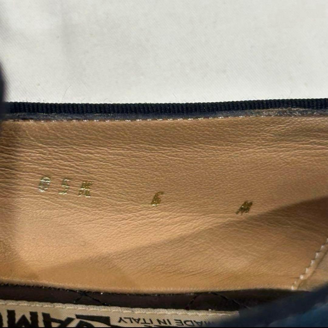 Ferragamo リボン フラットシューズ