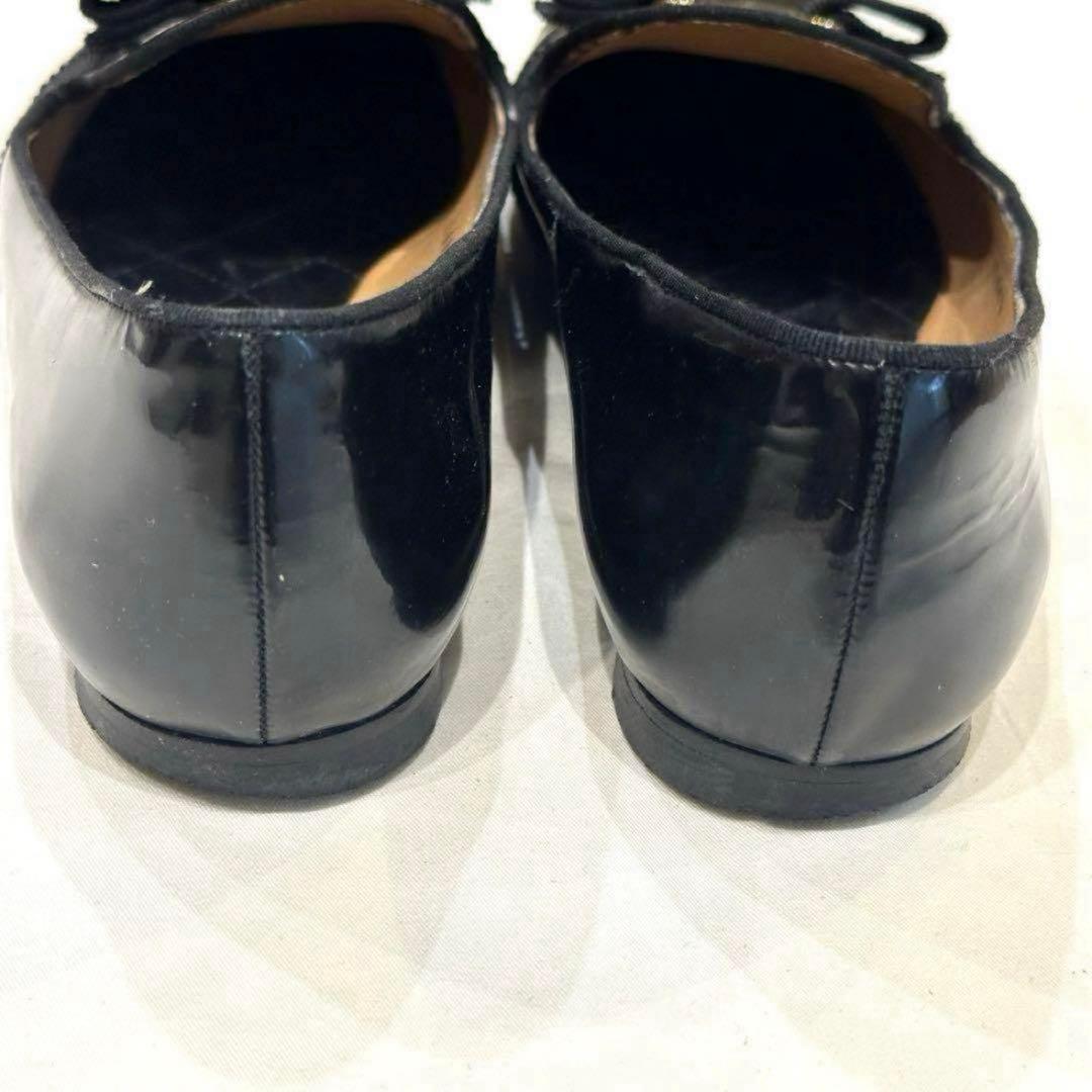 Ferragamo リボン フラットシューズ