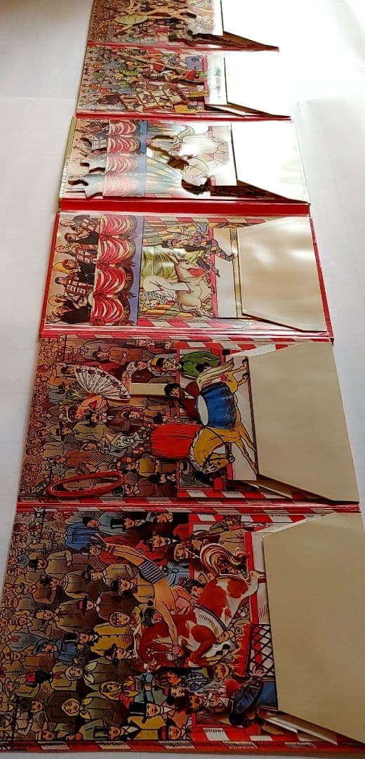 美本希少入手困難絶版メッゲンドルファー仕掛け絵本サーカスレア飛び出す