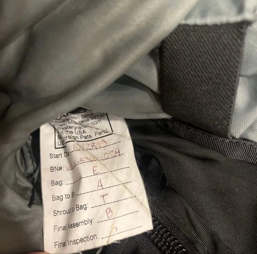 【週末限定】希少 MYSTERY RANCH (Bozeman MT USA)