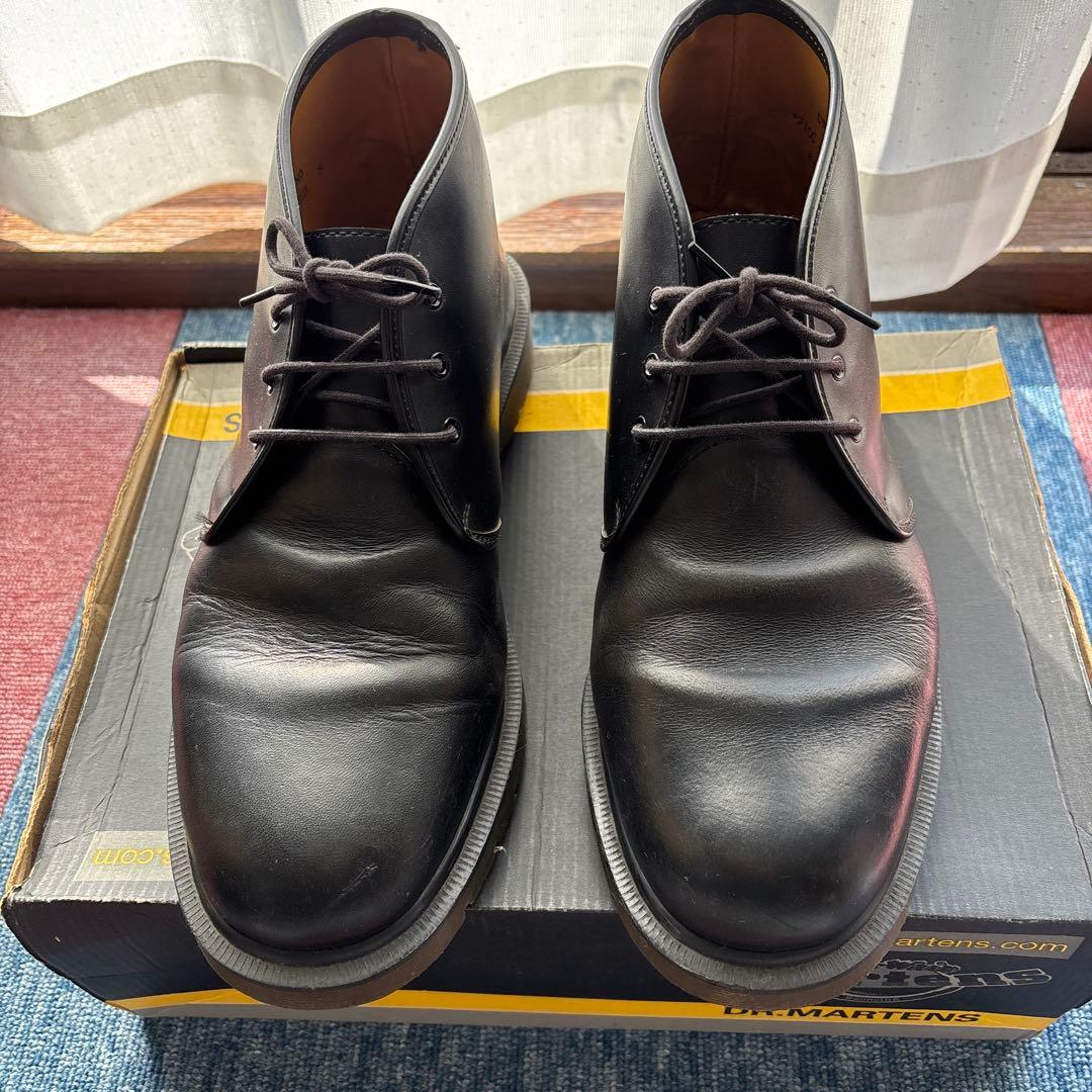 Dr. Martens ブラック チャッカブーツ