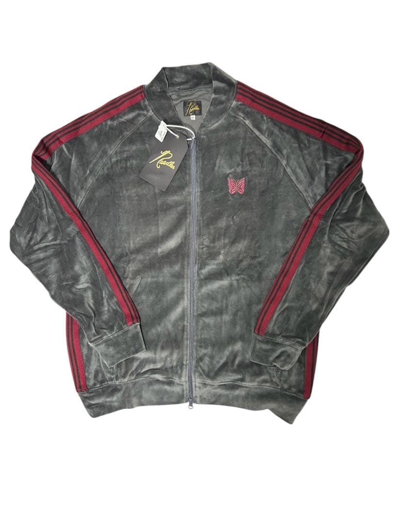 新品 needles ニードルズ ベロアセットアップ M